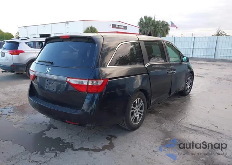 2012 Honda Odyssey Ex из США, поврежденный, VIN 5FNRL5H47CB071138
